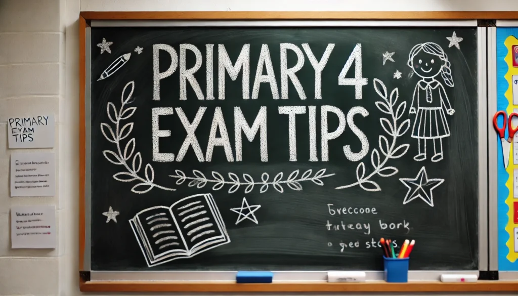 primary 4 exam and test paper study tips